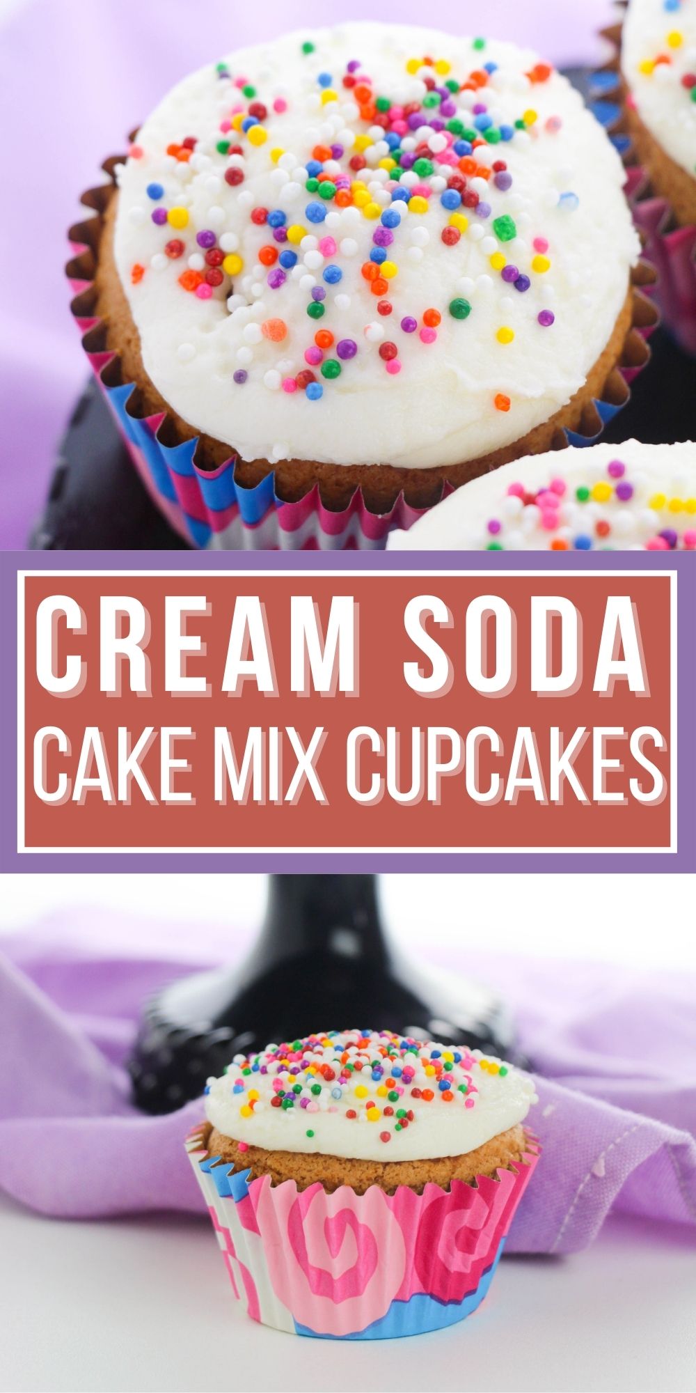 Cream Soda Cake Mix Cupcakes | Cake Mix Recipes