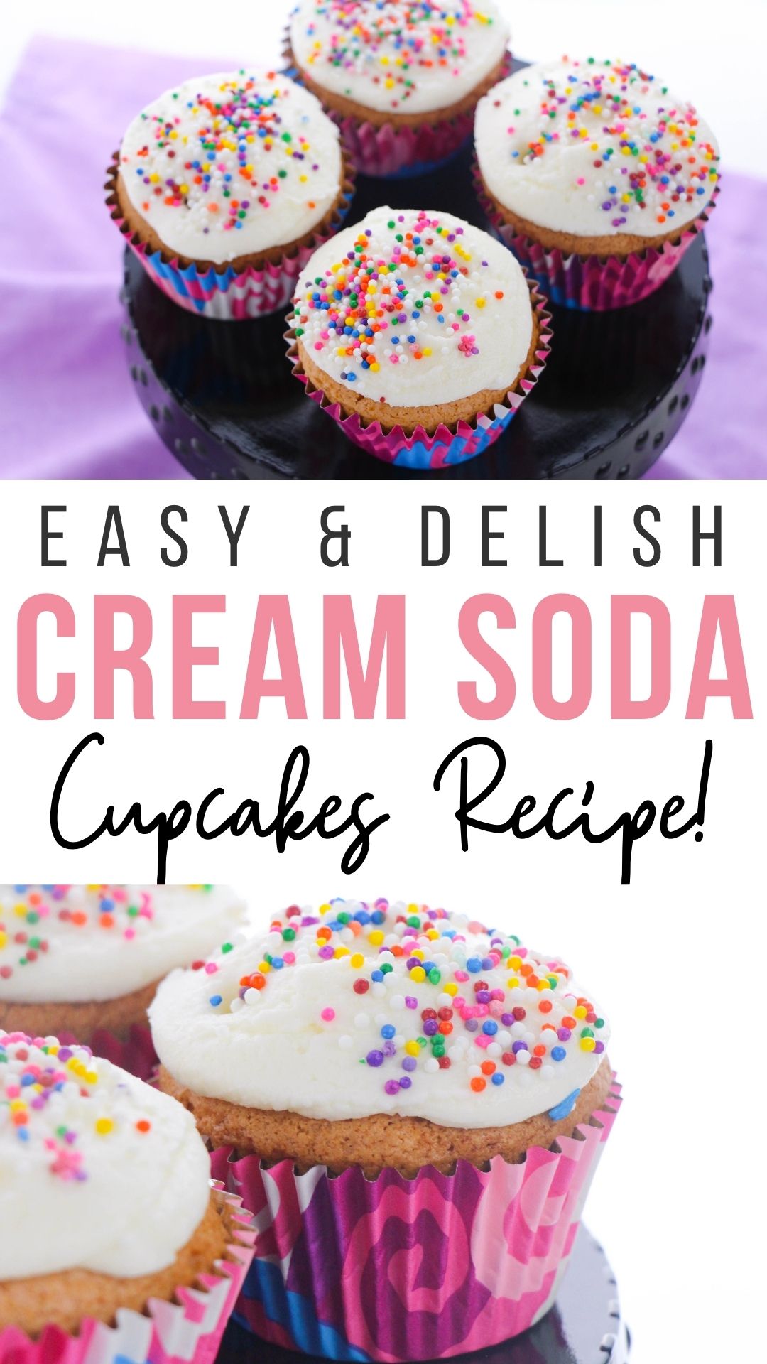 Cream Soda Cake Mix Cupcakes - Cake Mix Recipes