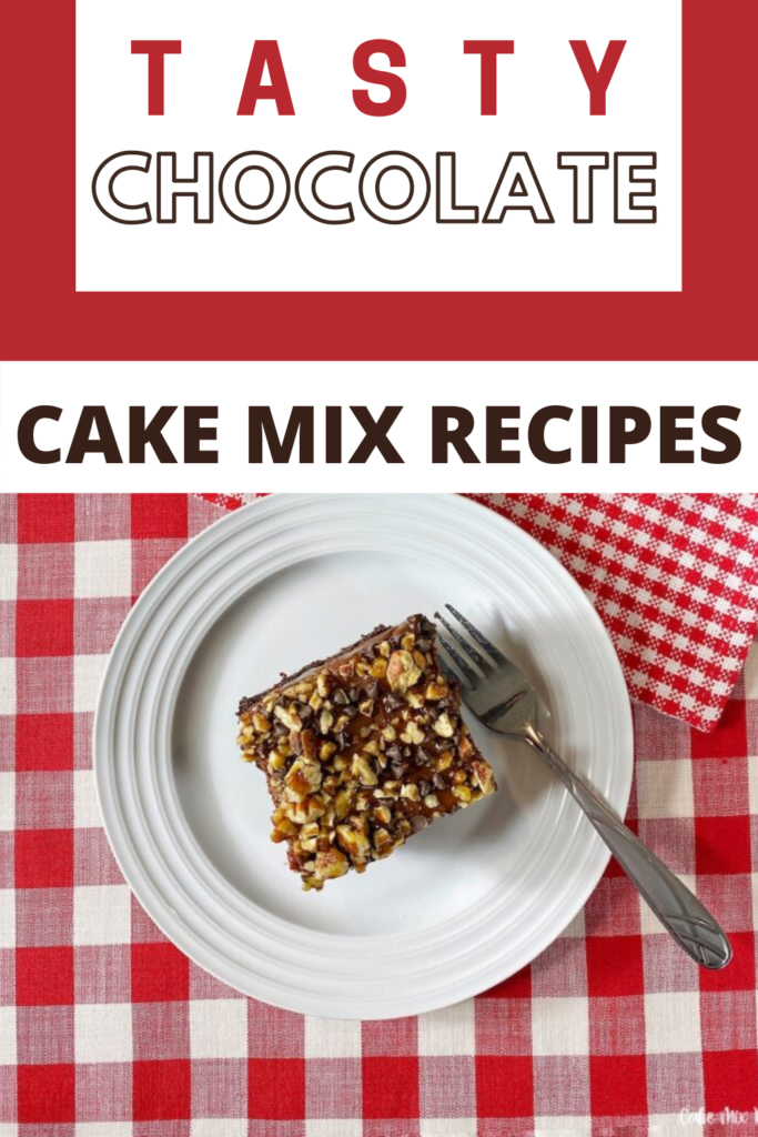 chocolate cake mix recipes