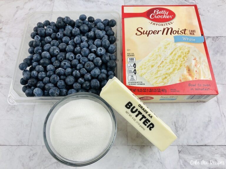 Cake Mix Blueberry Cobbler Cake Mix Recipes