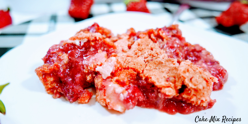 Strawberry crumble recipe