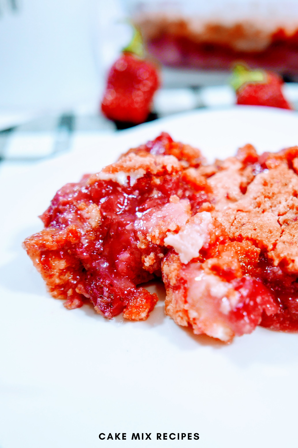 Strawberry crumble recipe