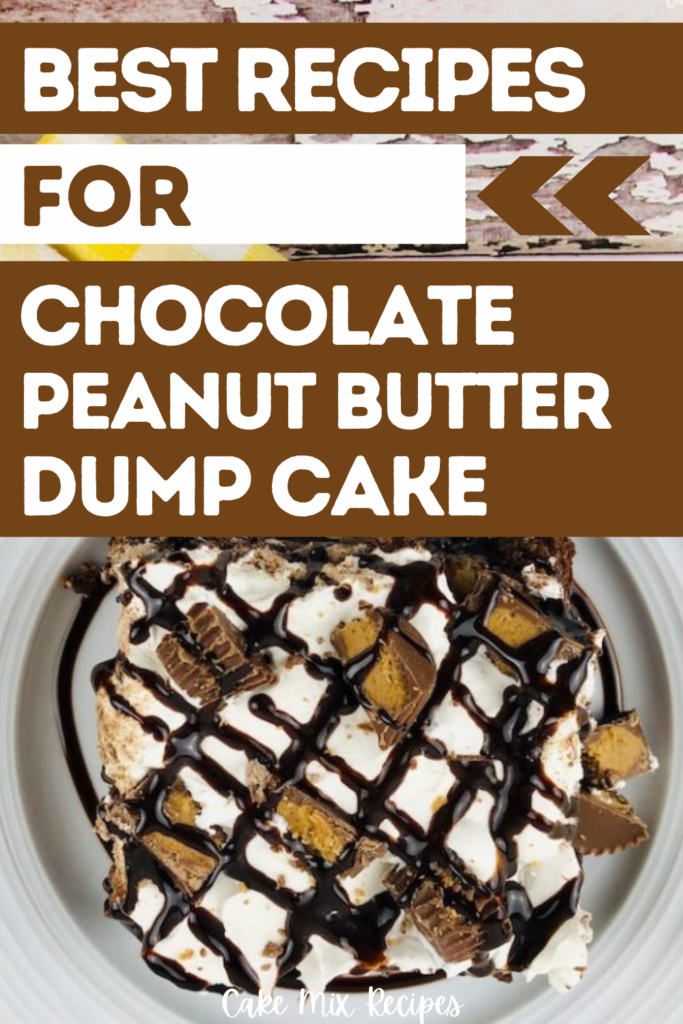 Chocolate Peanut Butter Dump Cake Recipes