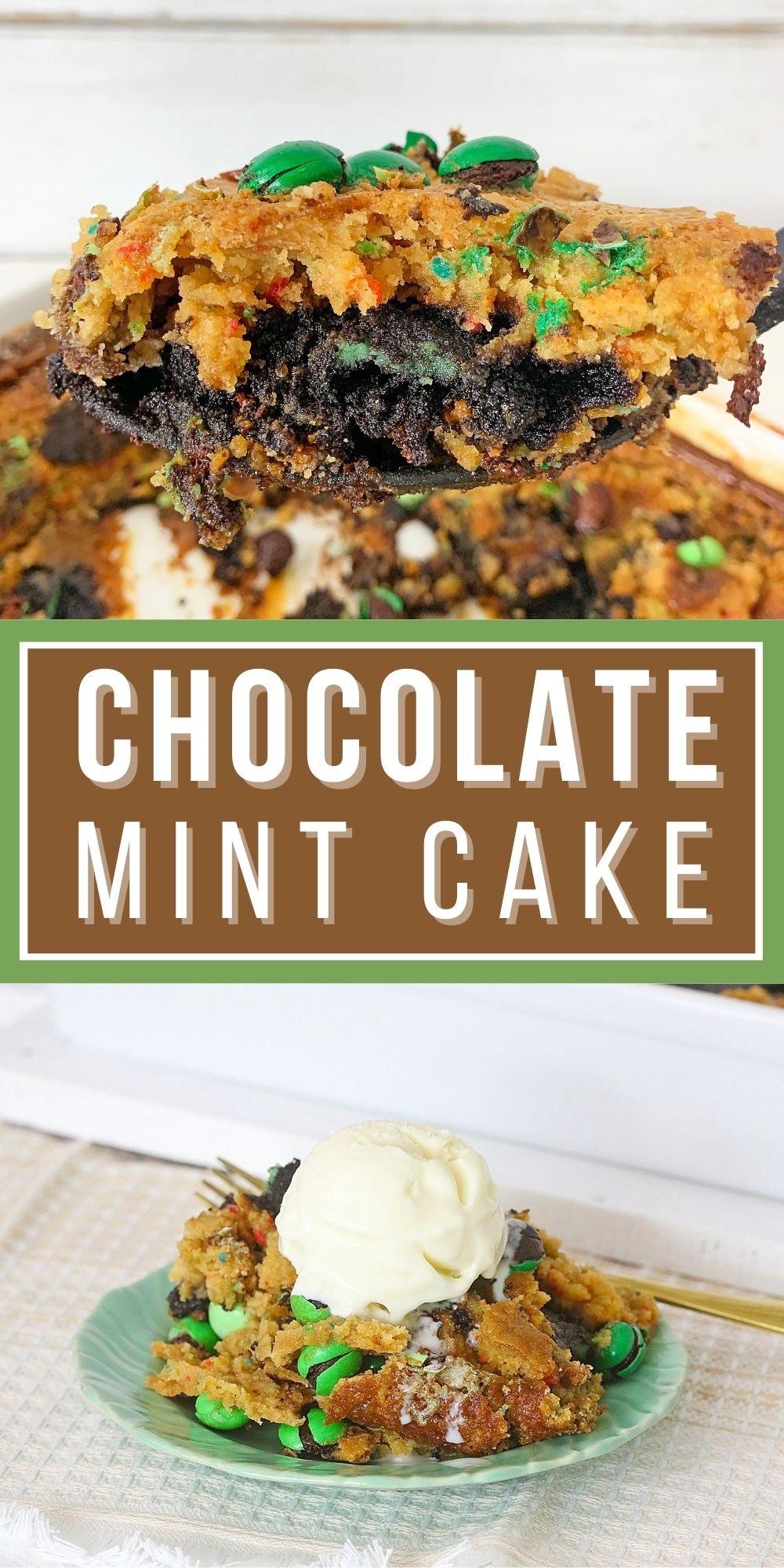 Chocolate Mint Cake - Cake Mix Recipes
