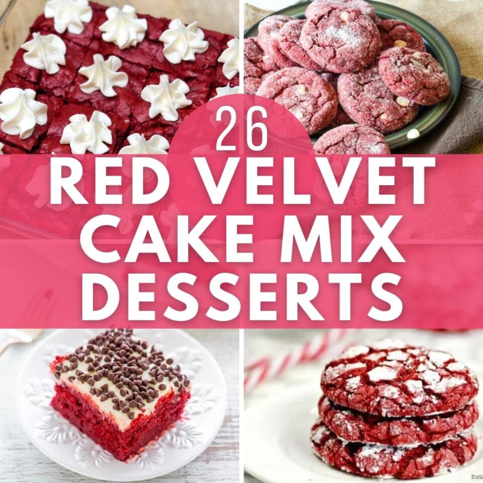 Doctored Red Velvet Cake Mix Desserts Cake Mix Recipes