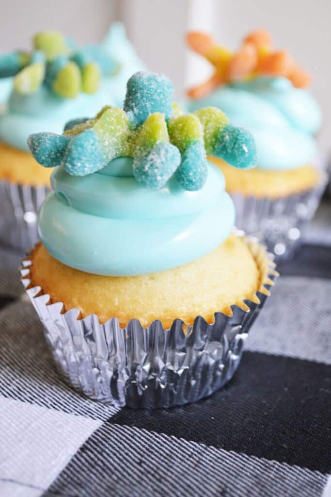 A close look at the dessert.