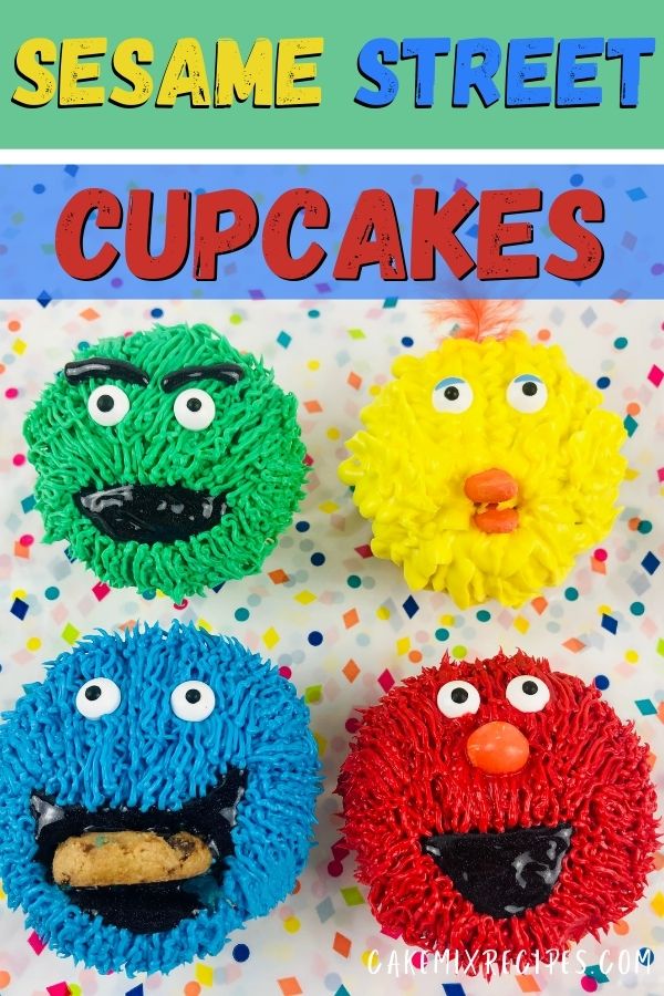 Sesame Street Cupcakes - PIN 2