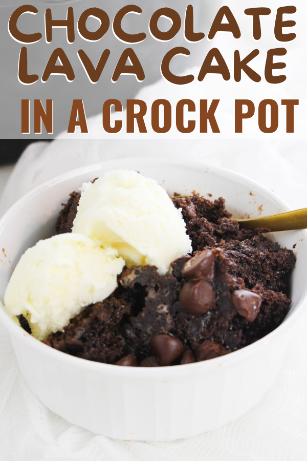 Chocolate Lave Cake in a Crock Pot | Cake Mix Recipes