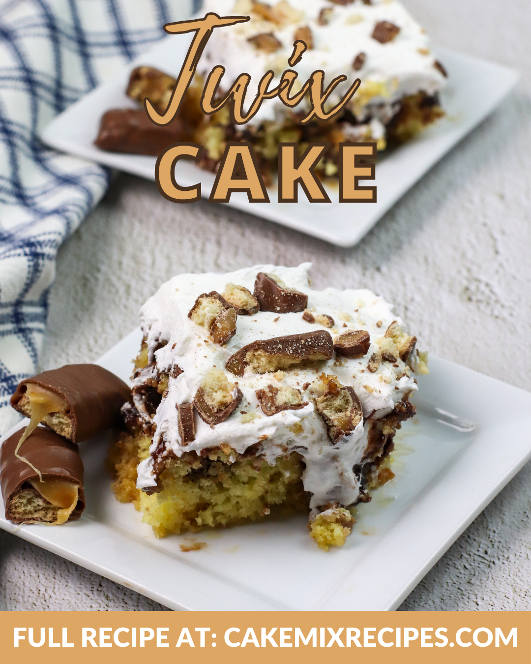 Chocolate Twix cake Recipe | Cake Recipes in English