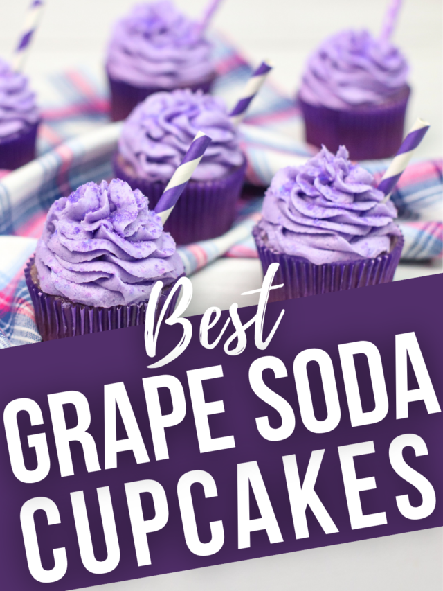 Best Grape Soda Cupcakes