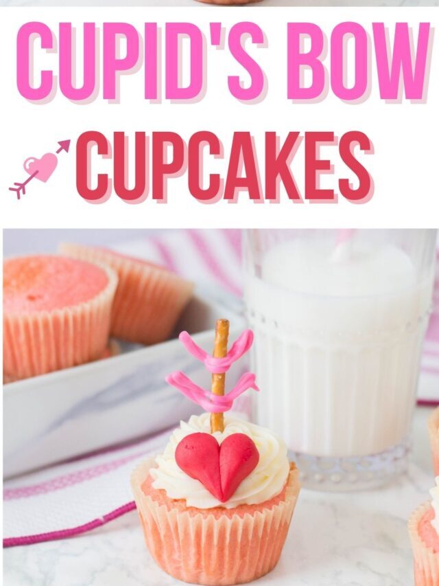 Cupid’s Bow Cupcakes