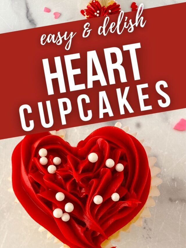 Heart Cupcakes