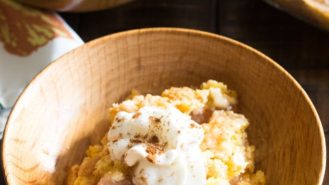 Apple Dump Cake | Cookies and Cups