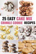 25 Cake Mix Crinkle Cookies | Cake Mix Recipes