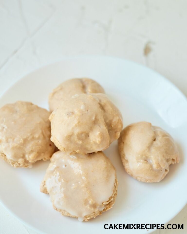 Butter Pecan Cookies with Cake Mix