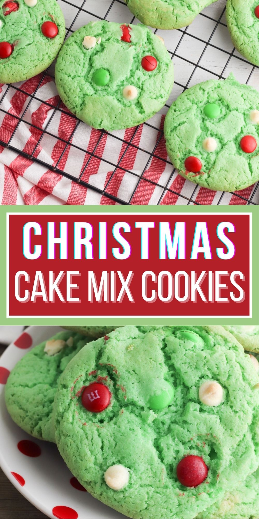 Christmas Cake Mix Cookies | Cake Mix Recipes