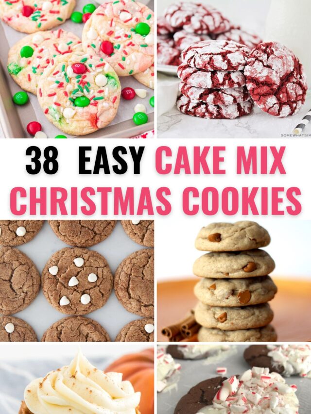 38 Cake Mix Christmas Cookies Recipes