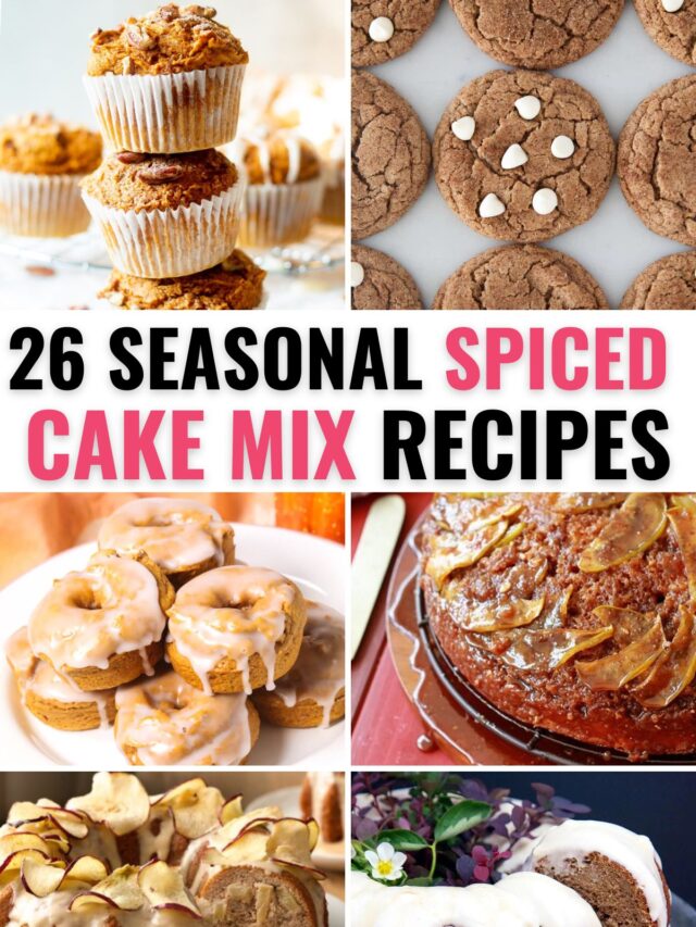 26 Recipes Made with Spiced Cake Mix