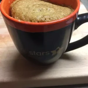 Gingerbread mug cake