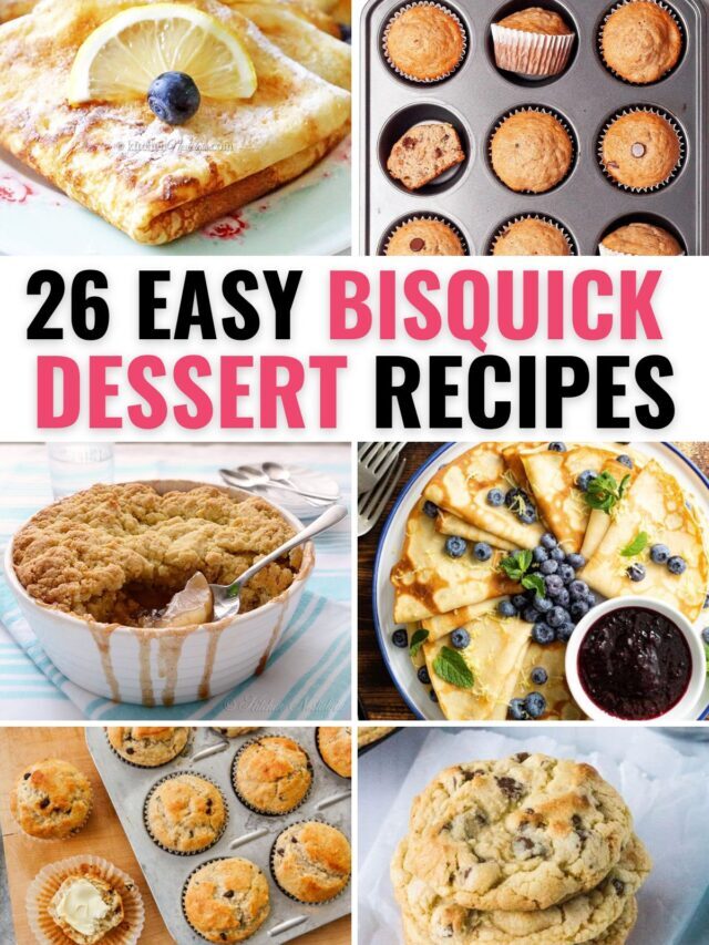 26 Bisquick Dessert Recipes and More