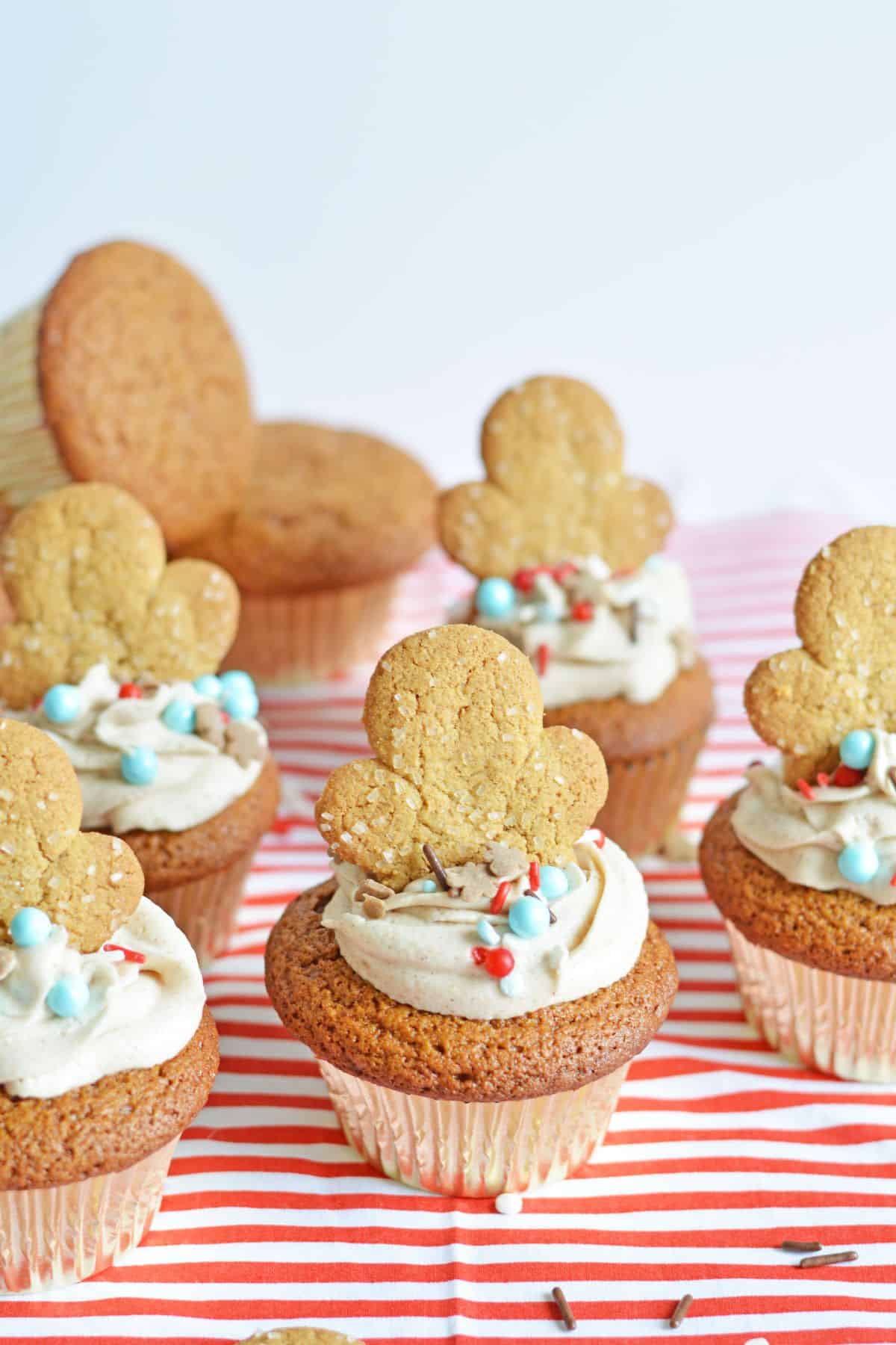 Gingerbread Cupcakes