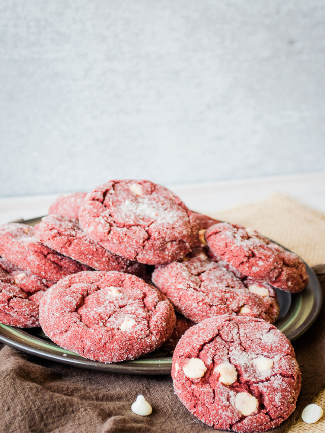 Easy Red Velvet Cake Mix Cookies