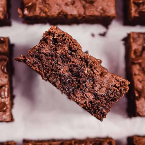pieces of chocolate brownies