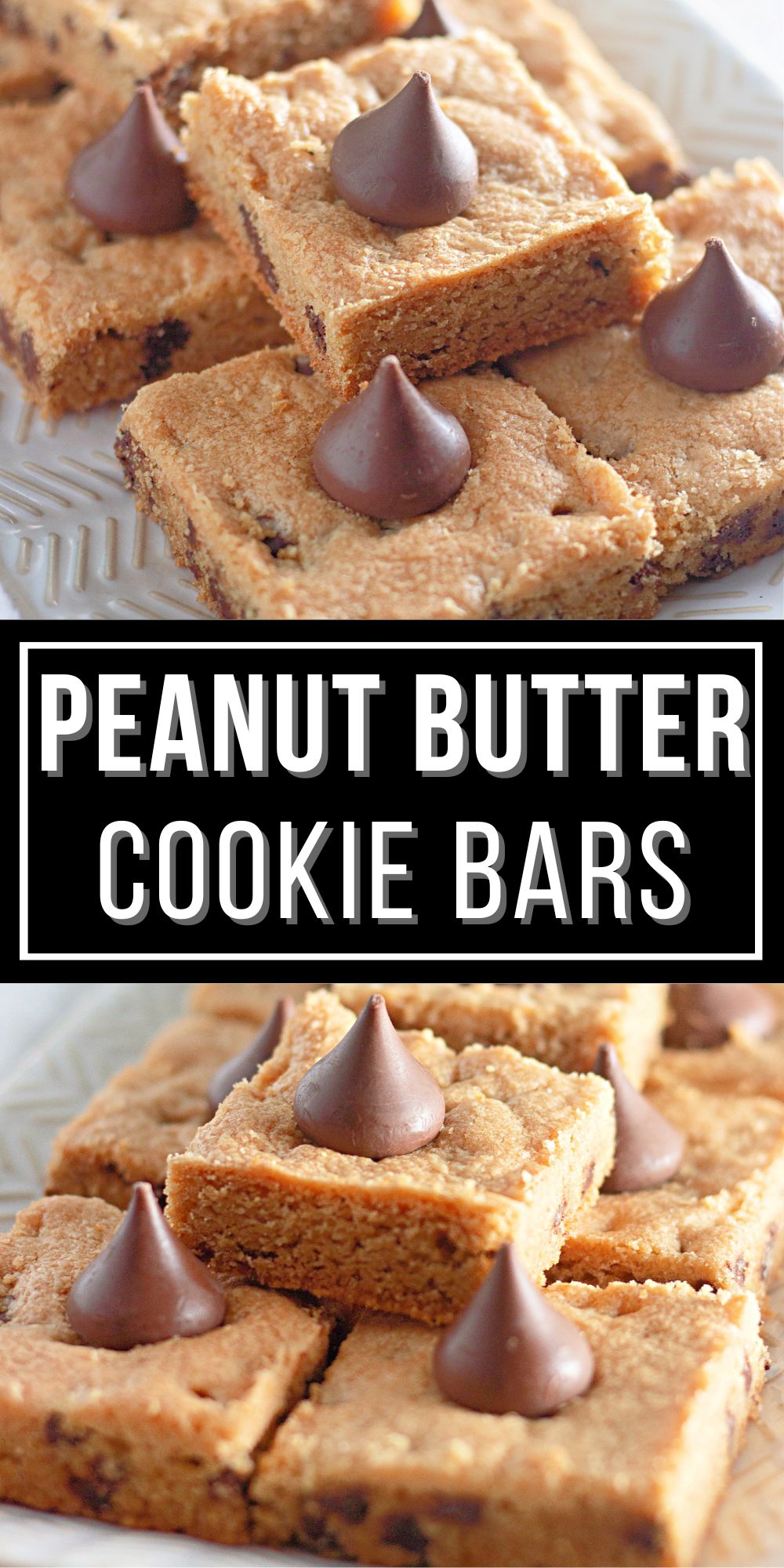 Peanut Butter Cookie Bars | Cake Mix Recipes