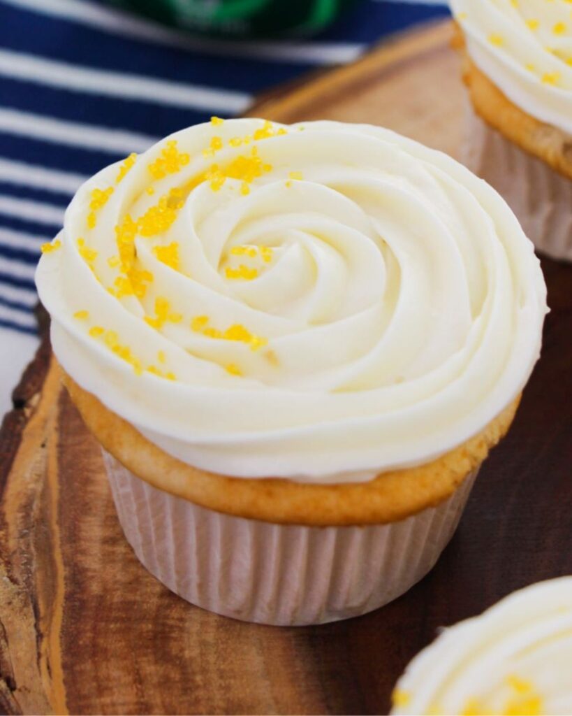 hero image of Easy Lemon Cupcakes with Cake Mix
