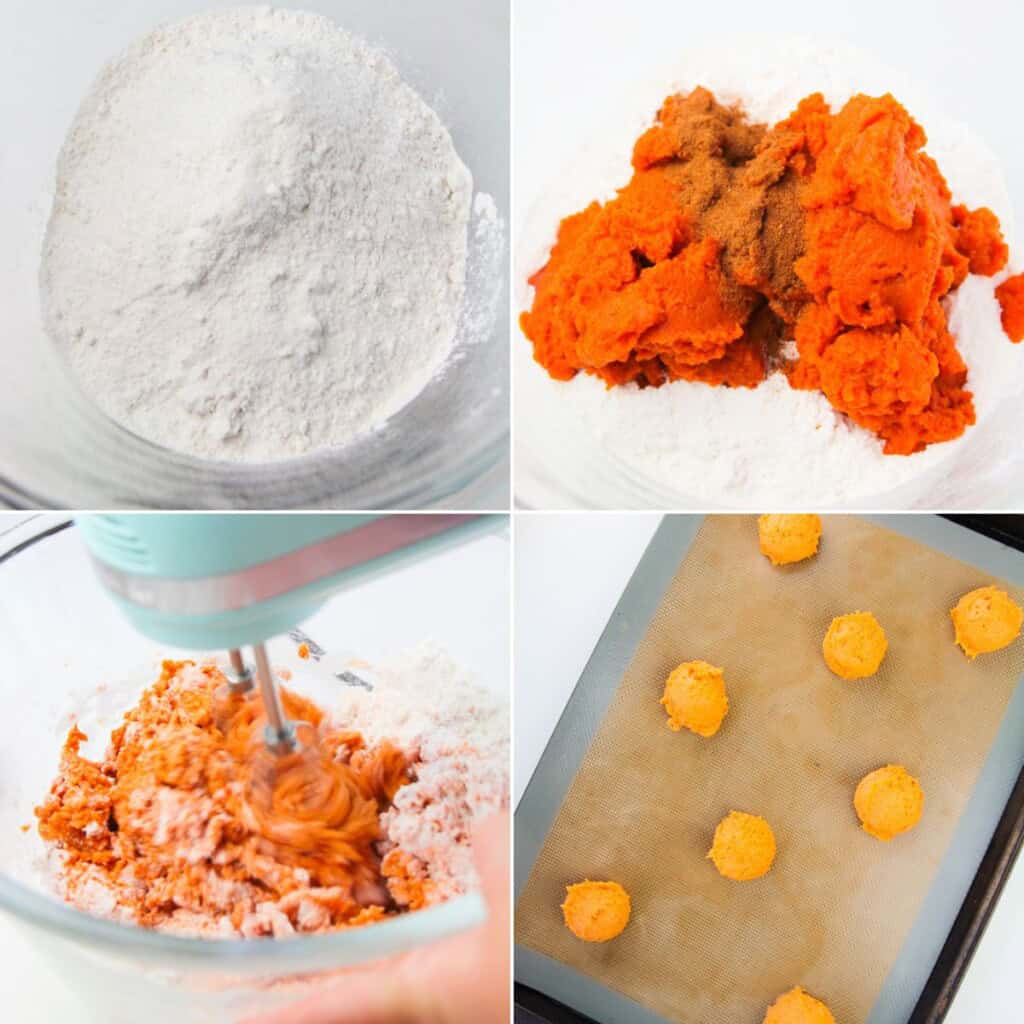 4 simple steps in making the dessert.