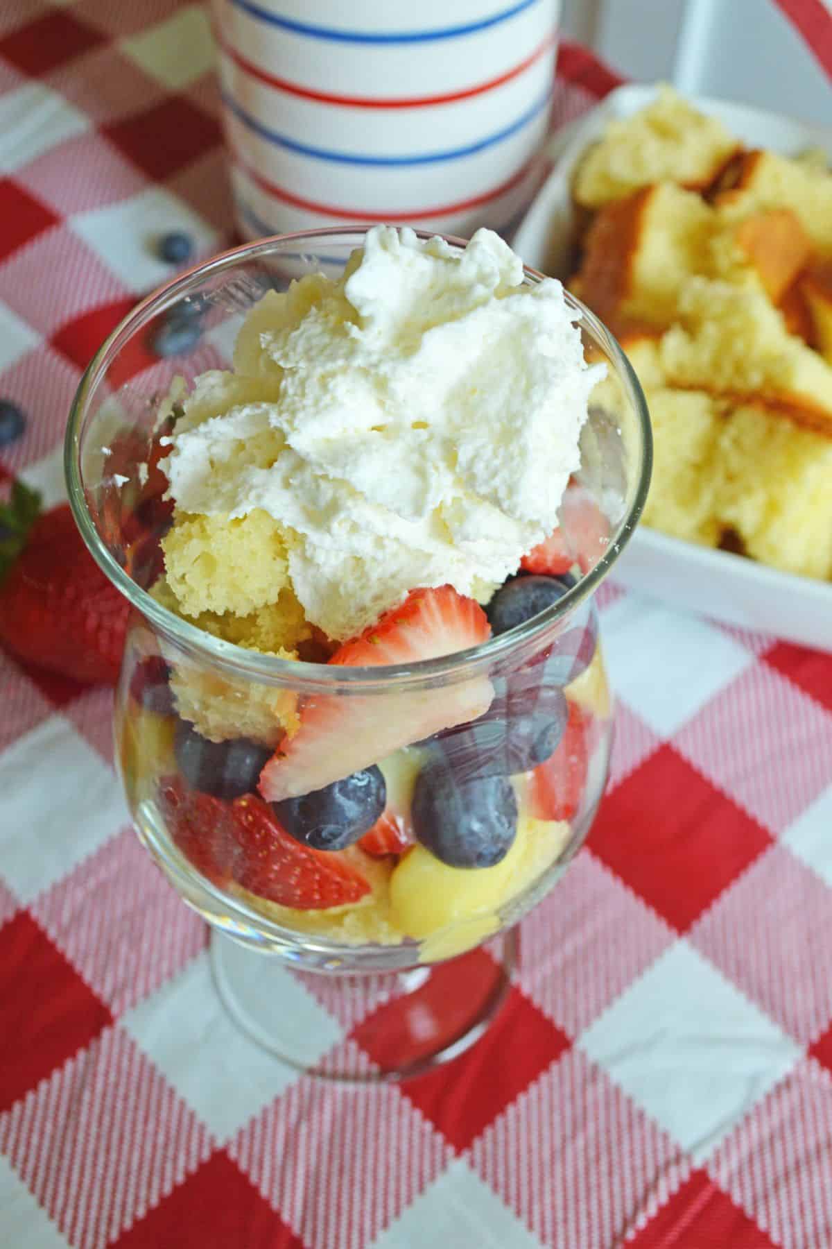 Summer Berry Trifle