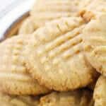 Tempting cake mix peanut butter cookies.