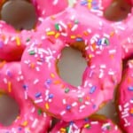 A close up of the finished breakfast treat.